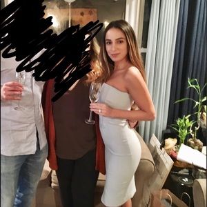 Elizabeth and James Strapless Dress